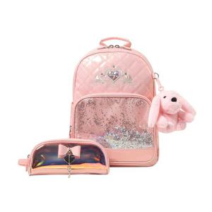 [헤지스키즈] 소피아 티아라 책가방(파우치 세트)_PINK (HUS60UP52M_SM)