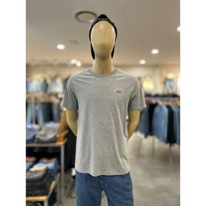 [리바이스]MARIO리바이스 남녀공용 하우스로고 반팔 티셔츠 그레이(568090027)