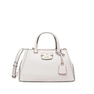 25 FW 게스 스트럭처 레더 탑 핸들 백 HWBG9637060 TP442510215