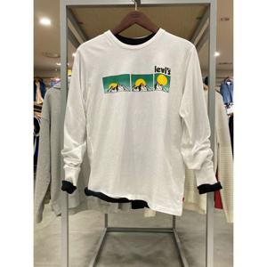 [리바이스]MARIO남여공용 로고 티셔츠 (36015-0121)