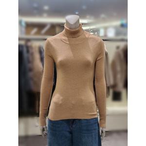 [트리아나]MARIO소고 목폴라 골지니트티셔츠AJ4TA20