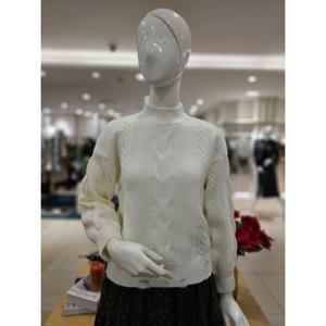 [포커스]MARIO포커스 펄 꽈배기 반목니트 티 FW4K7KT01075