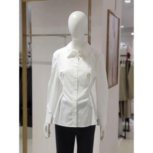 [에꼴드파리]MARIO웨스트 턱 페플럼 블라우스 07ZRB39WBAM07Z