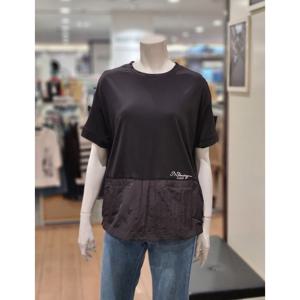 [트리아나]MARIO소고 주머니포인트 배색티셔츠AI2TA26