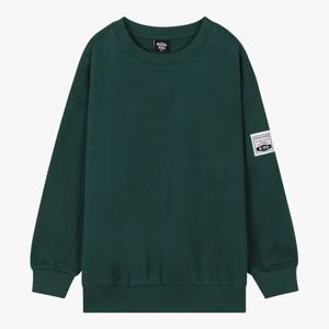 [인디고뱅크키즈]할인~50 기모 라벨포인트 오버핏 스웨트셔츠 IKMA23T12