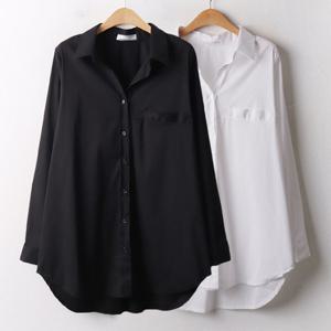 나야홍 / 위쉬몰 IR 면스판오버핏카라셔츠(A383H508) 빅사이즈