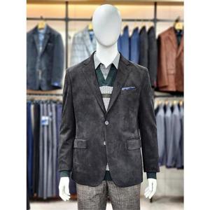 런던포그 세이브존04 블랙 스웨이드 캐주얼 자켓 LMFJA700a