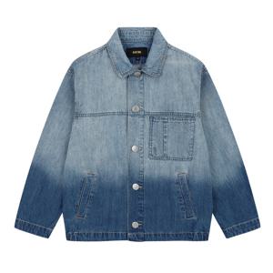 [블루테일]그라데이션 워싱 블루 데님 자켓AZA3JK01BU