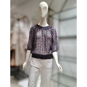 [SI][SI] SI스모그밴딩 쉬폰 블라우스SFBAH24500 (P003689322)