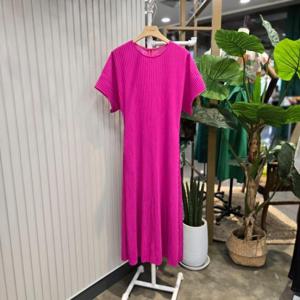 스테파니 HC05 플리츠반팔원피스OP A25SO5202H