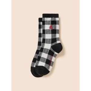 [빈폴키즈] 럼버잭 양말 - 블랙 (BI59KTU025)