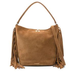 25 FW 산드로 프린지 스웨이드 토트 백 SFASA01567 TP442599974