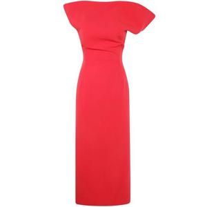 마그다뷰트림 미디 원피스 258925 RED