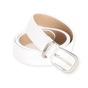 샵앤) 국산 여성 빈티지 은무광 베이직 벨트 TU-WBT-0872-화이트