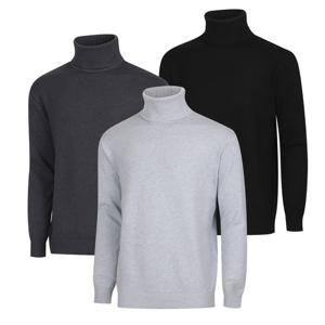 [파파브로] 남성 베이직 목폴라 니트티셔츠 LM-KN-809