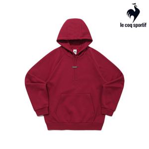 [르꼬끄] 남녀공용 에센셜 루즈 기모 후드 티셔츠 QQ423LHDO2_DRD