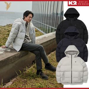 K2 겨울 남성 씬다운 기본핏 구스 패딩/다운/거위털/조인성/KMW24563YD