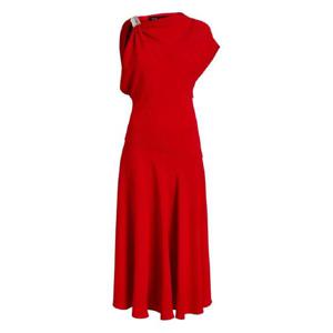 25 FW 프로엔자슐러 드레이프 원숄더 미디 파티 드레스 R2543032BY290 TP442692975