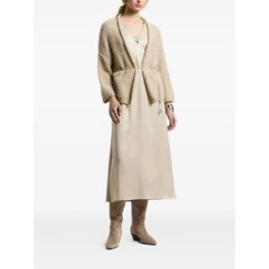 25 FW 페세리코 V넥 미디 드레스 E0230401819 TP442669853