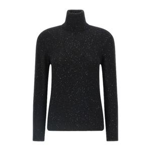 파비아나필리피 시퀸 울 실크 캐시미어 터틀넥 스웨터 MAD215F0