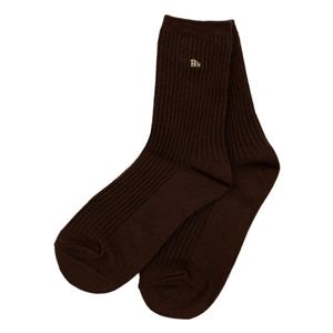 빈[BEEN]HP BZ61AS02BN 브라운 골지 양말PG