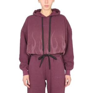 VISION OF SUPER 로고가 있는 스웨트셔츠 VSD00439WINE