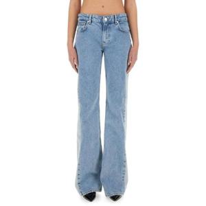 MOSCHINO JEANS TWO-TONE DENIM JEANS 031537191303