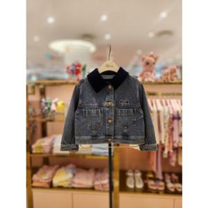 프렌치캣5 티파니 데님카라배색자켓 (T54KBK020)