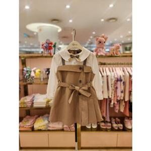 프렌치캣5 티파니 베이지벨트장식원피스 (T54KBO010)