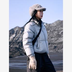 [디스커버리] 24F/W 여성 반슬리 크롭 고프코어 다운 DWDJ8D046-GRN