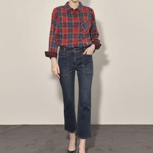 올리비아로렌 DP01 부츠컷 데님 VVCMP4F7491