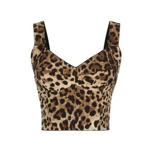 돌체앤가바나 민소매 티셔츠 F7W98T GDCLPHY13M ANIMALIER