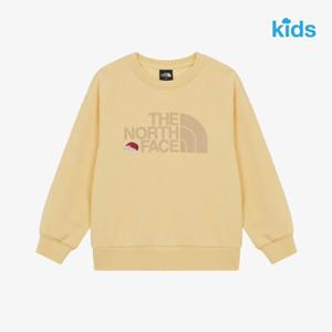 [노스페이스키즈] (NM5MR55V_라이트옐로우) 키즈 애니메이트 스 셔츠   NKUS