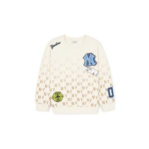 MLB키즈긴팔티 NQK 7AMTMT444-50CRD 모노티브 트래블 맨투맨 뉴욕양키스