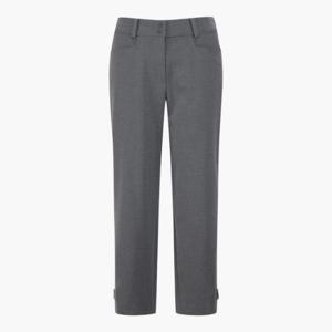 데상트골프바지 TQT DP32WFPT99-MLGG 여성 밑단 스냅 팬츠 / MELANGE GREY