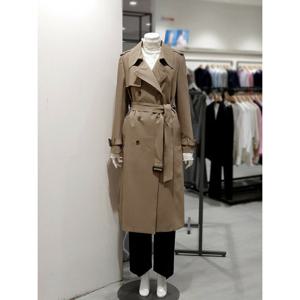 [KL][KL] 건 플랩 더블 버튼 트렌치코트 KWTCPI0100 (P003696717