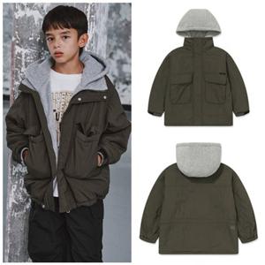 [블루테일]HP AZH1JP02KK 카키 리버시블 화섬 점퍼PG