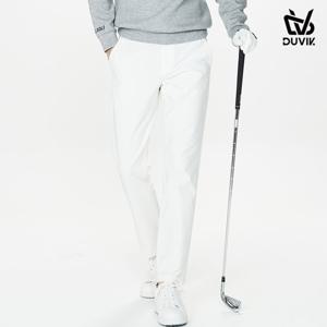 듀빅 남성 백기모 엠보 스탠다드 골프바지 DF3MPT361WH