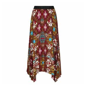 [레코브](레코브) 밴딩 프린트 주름 스커트(LC61C9SK533X)