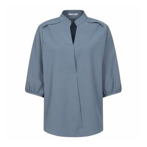 [레코브](레코브) 옆트임 노치넥 블라우스(LC41C9BL013X)