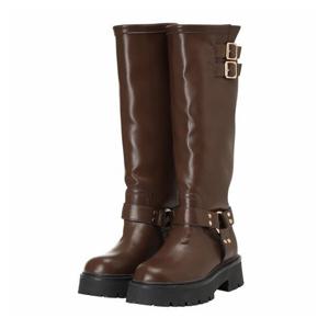 [레코브](레코브) 버클 포인트 롱부츠(LC33CBAS503X)