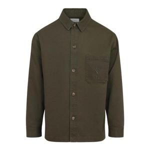 생로랑 셔츠 838697Y253W3530 Light Brown