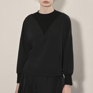 올리비아로렌 MG01 여성용 니트블록 블라우스 VOCNL4F8211