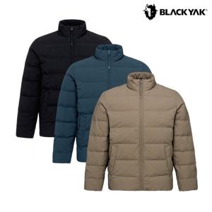 블랙야크 남성 롯지 퀼팅 하이넥 구스다운자켓 빅사이즈 등산 경량패딩 1BYPAWU040