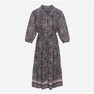 [써스데이아일랜드][여성]카라 오픈형 플라워 원피스 T256MOP148W