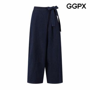 [GGPX] 와이드 랩스타일 데님 팬츠 (GP9PT024F)