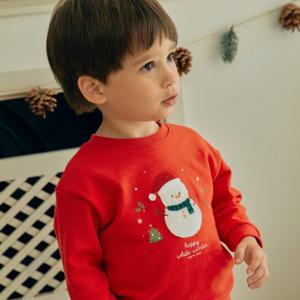 오가닉맘 리틀스노위긴소맨투맨(어린이집문센룩) (MKWTMT01)