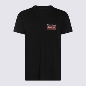 메종마르지엘라 로고 프린트 크루넥 레귤러 티셔츠 S50GC0723 S