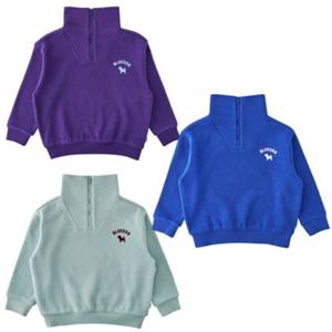 [블루독8-키즈] 택1 블루 사카리바반집업맨투맨 기모 긴팔 티셔츠 목폴라 두돌선물 초등학생 25C7533403