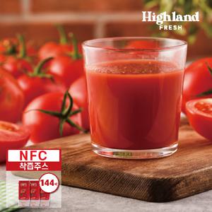 하이랜드 프레쉬 100% 토마토 주스 6박스 총144팩 200ml